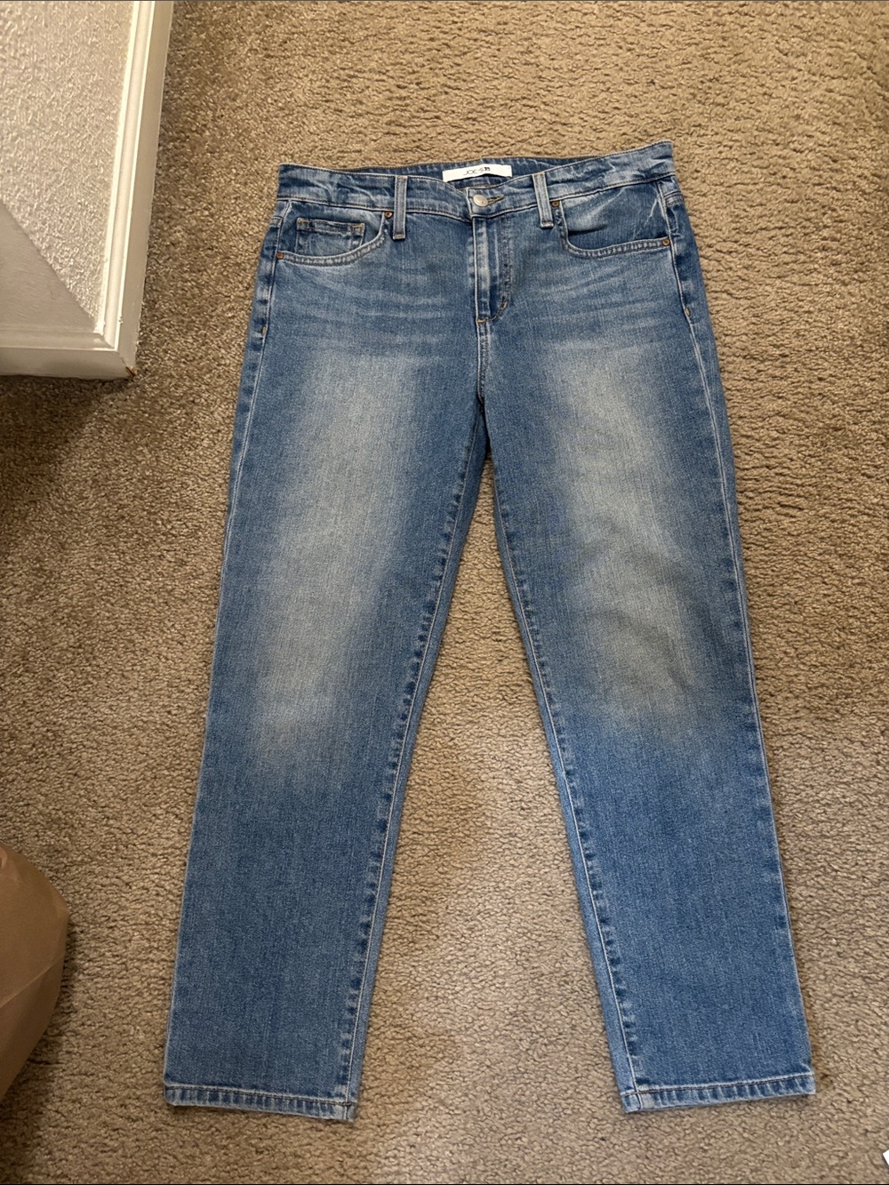 Joe's jeans boyfriend crop keans 29